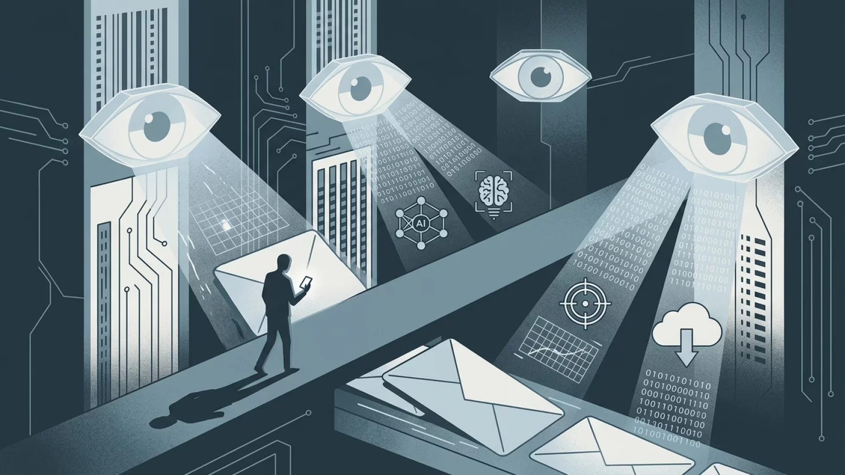 Free Email Providers Scan Your Messages for Advertising and AI Training — Here Is What Gmail and Others Access